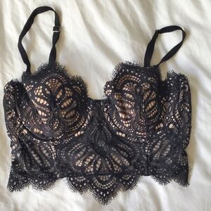 Victoria's Secret push-up bra. No padding